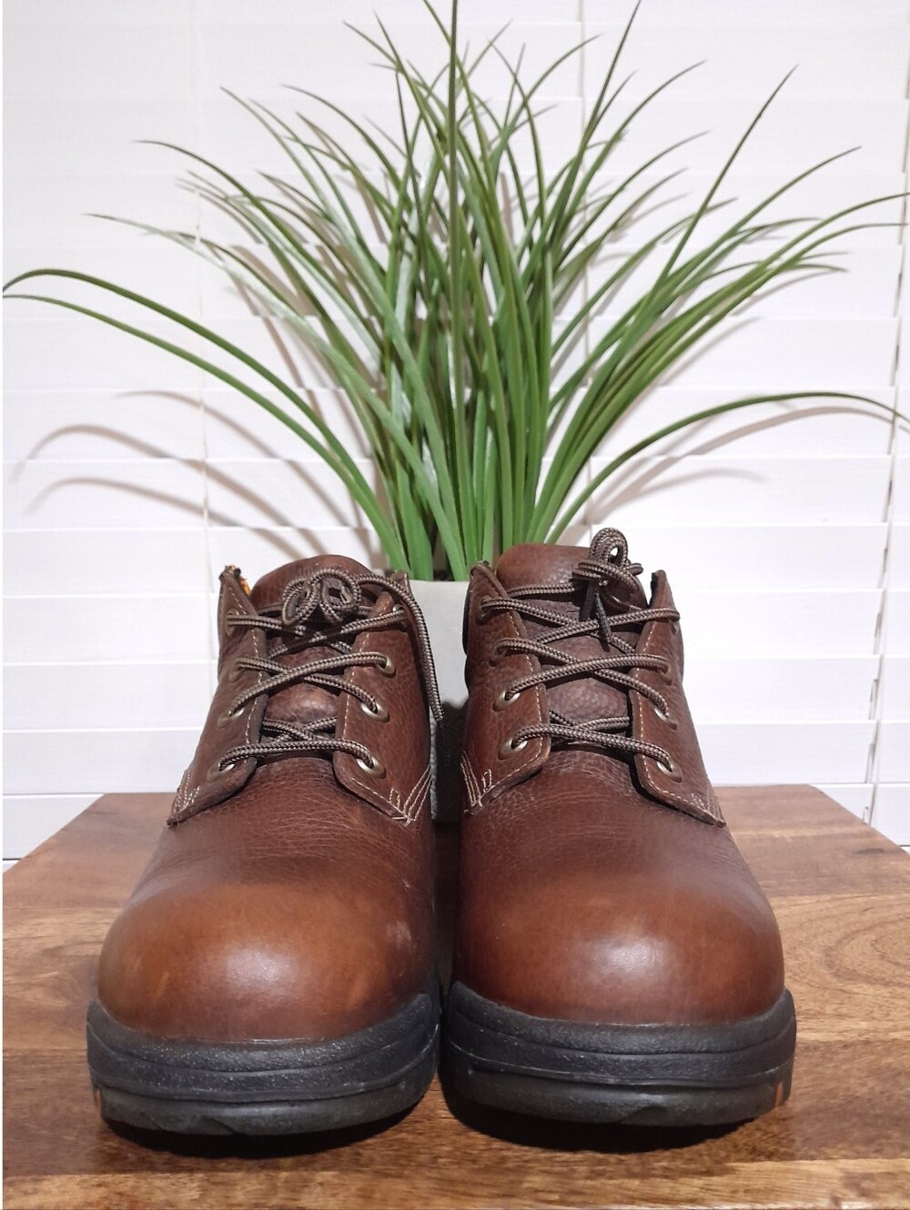 Timberland Titan Casual Alloy Toe Oxford Work Shoe 10.5W steel toe - Picture 6 of 11